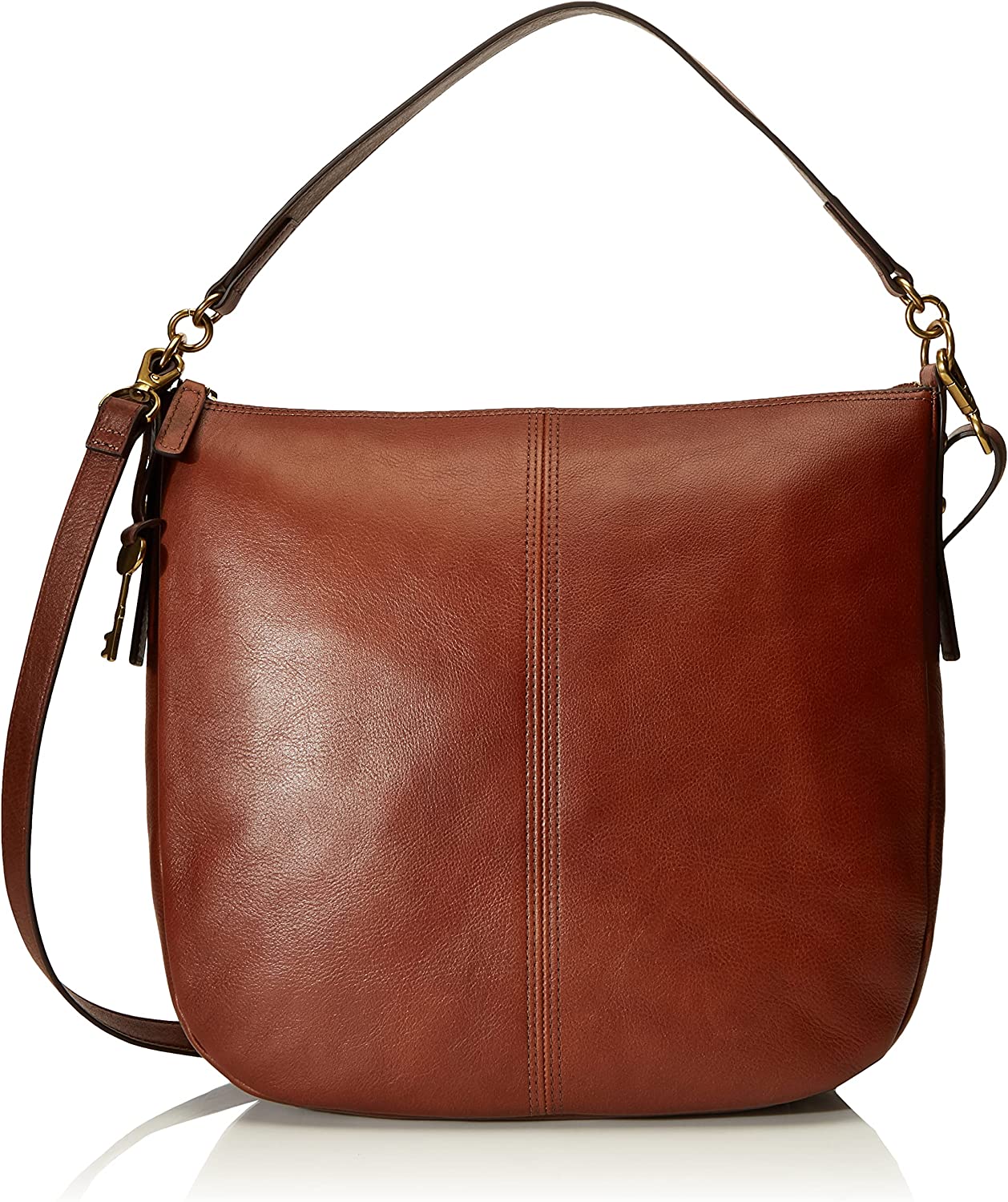 Fossil Women's Jolie Leather Hobo Purse Handbag