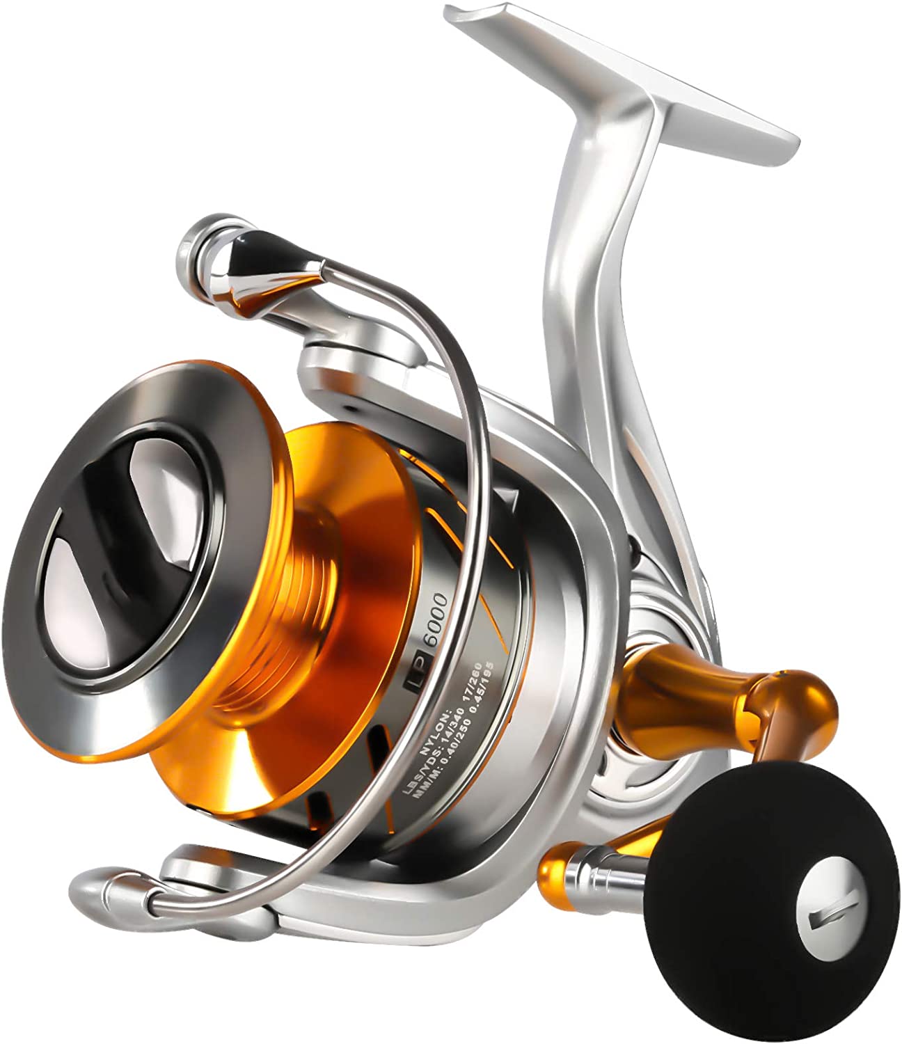 SeaKnight Rapid Saltwater Spinning Reel, 4.7:1,6.2:1 High Speed, Max Drag 33Lbs, Smooth Fresh and Saltwater Fishing Reel