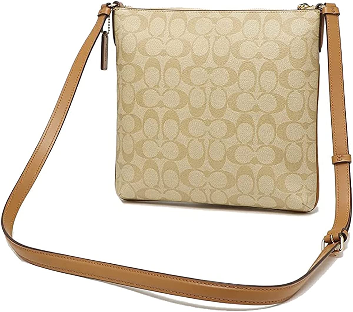 COACH Womens Rowan File Bag In Signature Canvas