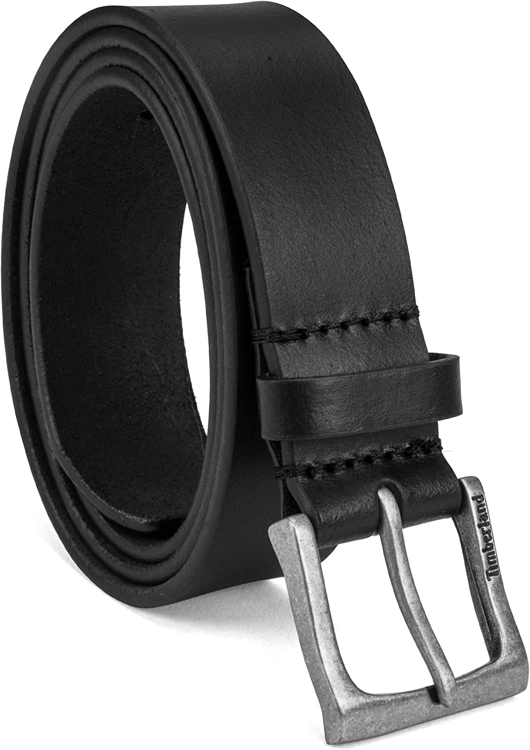 Timberland Men's Classic Leather Jean Belt 1.4 Inches Wide (Big & Tall Available)
