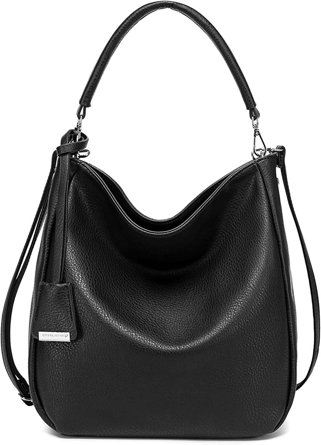 DAVIDJONES Women's Soft Faux Leather Hobo Bags Tote Handbags Medium Crossbody Purses Shoulder Bag Top-Handle Satchel