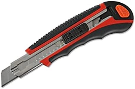 Uline Heavy-Duty Snap-Blade Knife - Red