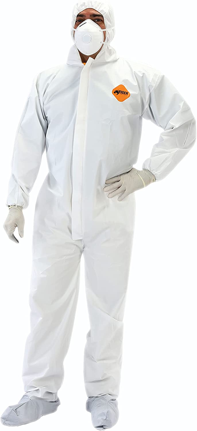 Heavy Duty All Purpose Coverall, Engineered for Maximum Protection & Comfort by Tiger Tough