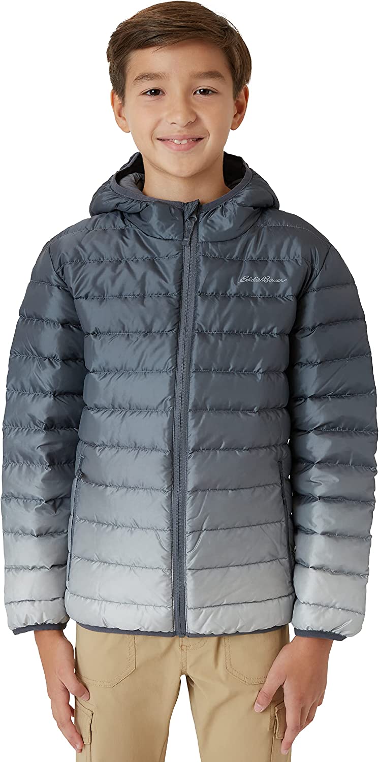 Eddie Bauer Kids' Jacket - CirrusLite Weather Resistant Insulated Quilted Bubble Puffer Coat for Boys and Girls (3-20)