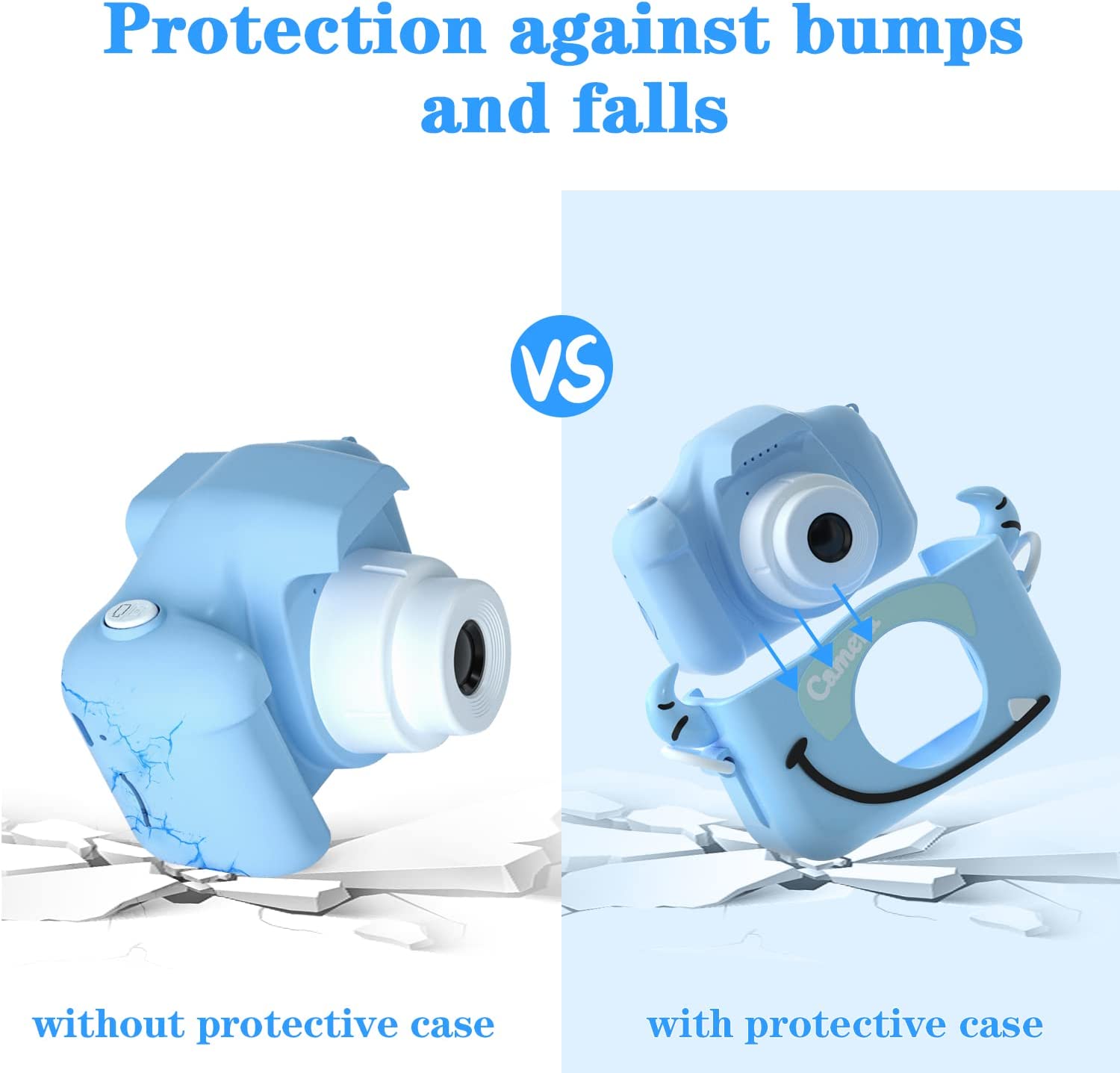 CIMELR Kids Camera Toys for 3 4 5 6 7 8 9 10 11 12 Year Old Boys/Girls, Kids Digital Camera for Toddler with Video, Christmas Birthday Festival Gifts for Kids, Selfie Camera for Kids, 32GB SD Card